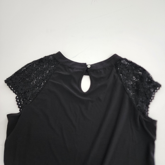 Perception concept short sleeve top in black size M - Picture 6 of 10